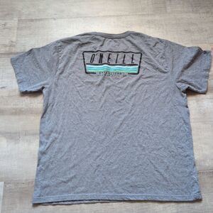 ONEILL MENS GRAPHIC TEE GRAY shortsleeve size XL